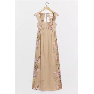 Anthropology Aurelie Maxi Dress in Size 0, Butterly Dress